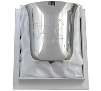 Timbale Petit cheval personnalisable (métal argenté) dans son coffret
