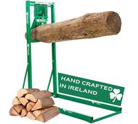 Timber Croc Chevalet de sciage réglable | Chevalet de sciage en acier pour couper le bois | Support de coupe de bûches | Tréteau de tronçonneuse | Capacité de levage + 200 kg