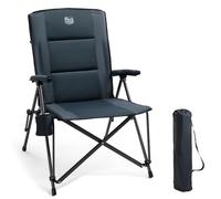 TIMBER RIDGE Chaise de Camping Pliable Dossier Haut Siège Large 55cm
