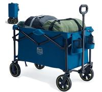 TIMBER RIDGE Chariot Camping Pliable 200L Poignée Réglable 150kg