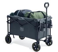 TIMBER RIDGE Chariot Camping Pliable 200L Poignée Réglable 150kg