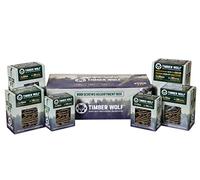 TIMBER WOLF TWTRADE Assortiment de vis à bois - 600 vis, zinc et jaune (doré)
