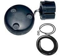 TIMBERA Kit de réparation compatible avec Husqvarna Automower - 1× roue (axe 8 mm & moyeu), 2× joints (carrosserie, affichage), 2× roulements de plaque de protection - pour 320, 430X, 450X Nera