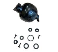 TIMBERA Kit de réparation compatible avec tondeuse robot Gardena & Flymo - 1× roue arrière pour axe de 6 mm (axe non inclus) - Gardena R38Li, R40Li, R45Li, R50Li, R70Li, R75Li, R80Li, Flymo 1200R