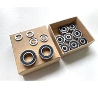 TIMBERA Kit de réparation de roulements (14 pièces) pour Husqvarna Automower, roues avant essieux et arbre de broche moteur - Modèles 210C 220AC 230ACX 260ACX (2004-2008) - Accessoire tondeuse robot