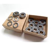 TIMBERA Kit de réparation de roulements (14 pièces) pour Husqvarna Automower, roues avant essieux et arbre de broche moteur - Modèles 320 330X 420 430X 430XH - Accessoire tondeuse robot