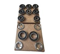 TIMBERA Kit de réparation de roulements (14 pièces) pour Husqvarna Automower, roues avant essieux et arbre de broche moteur - Modèles 310 315 315X - Accessoire tondeuse robot