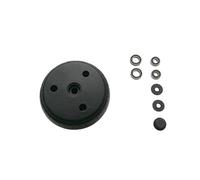 TIMBERA Kit de réparation roue avant compatible avec Husqvarna Automower sans axe comprend roulements joints pneu moyeu cache modèles 220AC 230ACX Solar Hybrid pièces de rechange