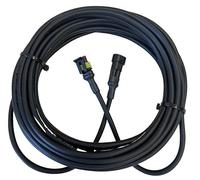 TIMBERA Rallonge de câble d'alimentation basse tension pour tondeuse robot STIHL iMOW Câble de charge pour connecter l'adaptateur d'alimentation et la station de charge - 3 m