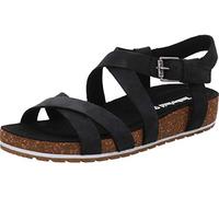 Timberland Women's Malibu Waves Ankle Jet Black Naturebuck-Taille 37,5