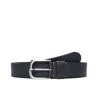 Timberland - 35mm Embossed Leather Belt - Ceinture homme Navy Blue - M