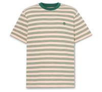 Timberland - 4 Rows Striped S/S Tee - T-shirt - 3XL - putty / pineneedle yd
