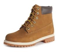 Timberland 6-IN Premium Bottes Enfant - Cuir Marron, Lacets, Semelle caoutchouc 33