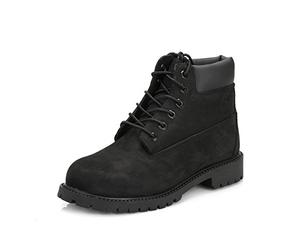 Timberland 6 in Premium Waterproof, Bottes & Bottines Classiques Mixte Enfant, Noir (Black Nubuck), 34 EU