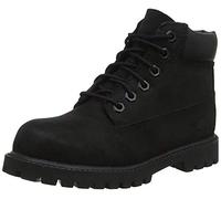 Timberland 6 in Premium Waterproof, Bottes & Bottines Classiques Mixte Enfant, Noir (Black Nubuck), 35.5 EU