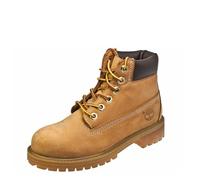 Timberland 6 in Premium Waterproof (Wide Fit), Bottes & Bottines Classiques Femme, Jaune (Wheat Nubuck), 35.5 EU