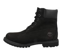 Timberland 6 pouces Premium Étanche, Bottes Femme, Noir (Black Nubuck), 38.5 EU