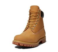 Timberland 6 in Premium Waterproof (Wide Fit), Bottes & Bottines Classiques Homme, Jaune (Wheat Nubuck), 41 EU