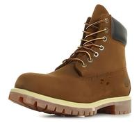 Timberland - 6 Inch Prem Boot Rust 72066 - Homme - Cuir Nubuck Brun - Semelle Extérieure Caoutchouc 41 1/2