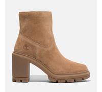 Timberland - Allington Heights Mid Zip Up Boot - Bottes de pluie femme Rust Suede - 38.5