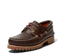 Timberland Authentic 3 Eye Classic Lug Outsole (Wide Fit), Chaussures Bateau Homme, Marron (Brown Pull Up), 39 EU