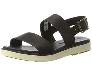 Timberland Bailey Park Slingbackblack Swank, Sandales Compensées Femme, Vert (Black Swank), 39 EU
