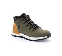 Timberland - Basket Mi-Haute À Lacets Pour Homme En Vert Sprint Trekker - Kaki - 40