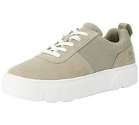 Timberland Baskets Basses à Lacets pour Femme, Laurel Court Light Taupe Suede, 39.5 EU