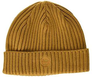 Timberland Beanie Chapeau pour Temps Froid, blé, Taille Unique Homme