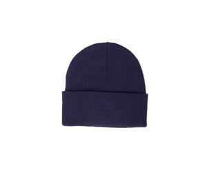 Timberland - Bonnet pour homme avec logo tonal, bleu marine, Taille Unique
