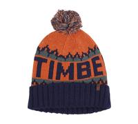 Timberland - Bonnet Tricoté à Pompon - Homme - Accessoires - Orange - Taille: ONE Size