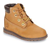 Bottines et boots Timberland Pokey Pine Mid Lace Up w Zip Boot pour Enfant 25 Marron