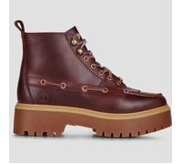 Chaussures Timberland Stone Street Mid Lace Up rouge foncé femme - 39