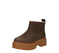 Timberland - Women's Stone Street Mid Warm Lined Boot - Chaussures d'hiver - EU 38 - dark brown full grain
