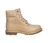 Timberland - Botte imperméable premium à lacets de 6 pouces - Femme - Chaussures - Beige - Taille: 38 EU