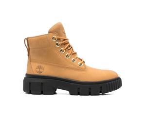 Timberland - Botte Marron Mid Lace-Up - Femme - Chaussures - Brun - Taille: 38 1/2 EU