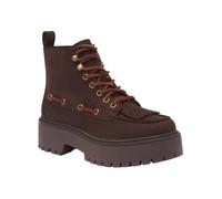 Timberland - Botte Plateforme Stone Street - Femme - Chaussures - Brun - Taille: 39 EU