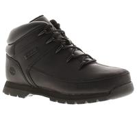 Timberland Bottes Garçons Plus Âgés Euro Sprint Cuir Noir Taille UK