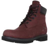 Timberland Bottes imperméables à lacets de qualité supérieure pour homme 15,2 cm, rouge, pointure 42,5