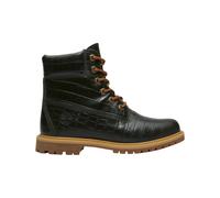 Timberland - Bottes imperméables en cuir - Timberland Premium 6" Lace Up Boot W Dark Green Full Grain en Cuir - Taille 6,5 US - Kaki Kaki 6,5 US