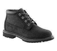 Timberland Nellie Waterproof (Wide Fit), Bottes Chukka Femme, Noir (Black Nubuck), 39.5 EU