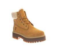 Timberland Bottines Femme en daim imperméables Beige Taille 35 1/2 EU