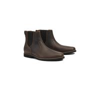 Timberland Bottes Woodhull Chelsea Basic pour homme, Marron foncé, 41 EU