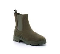 Timberland - Bottine Chelsea Mi-Haute Pour Femme Cortina Valley - Vert - 37