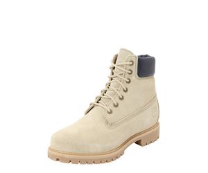 TIMBERLAND Bottines à lacets beige clair / bleu foncé, Taille 45