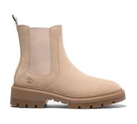 Timberland Bottines élégantes pour femme Cortina Valley Chelsea TB0A2DEEEN7 Beige, Nubuck beige clair, 40 EU