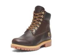 Timberland Bottines Premium 6 inch Lace up Waterproof exu1 DK Brown Full Grain w blk 46.