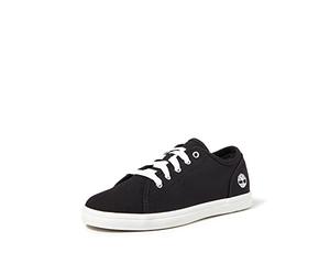 Timberland Boy's Skape Park Canvas Ox Basic (Youth) Sneakers, Noir/Toile, 31 EU