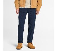 Timberland - Brookline Twill Cargo - Pantalon homme Dark Sapphire - US 32 - Entrejambe 32"