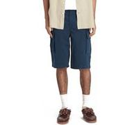 Timberland Brookline Twill Cargo Short Dark Sapphire Taille: W31 | Pantalons Cargo Outlet | Homme | Bleu
